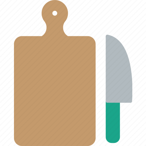 Board, cut, kitchen, knife, cook, restaurant, tool icon - Download on Iconfinder