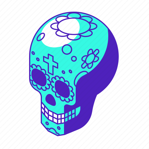 Calavera, skull, mexican, mexico, day of the dead, dead icon - Download on Iconfinder