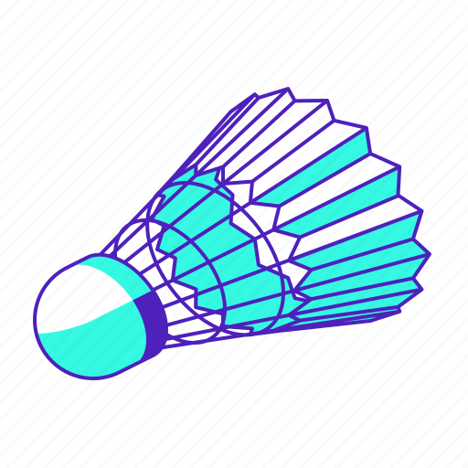 Shuttlecock, cock, badminton, badminton birdie, feather shuttlecock, sport icon - Download on Iconfinder