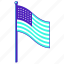 flag, america, us, united states, national 