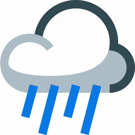 Weather, rainy, rain, cloud, forecast icon - Download on Iconfinder
