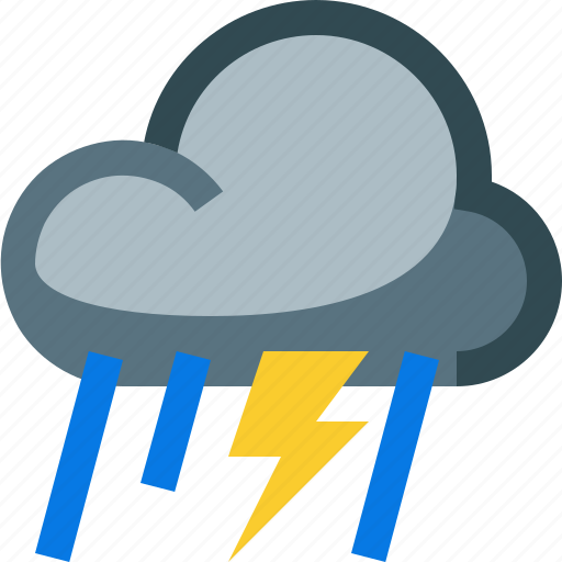 Weather, thunderstorm, thunder, storm, lightning icon - Download on Iconfinder