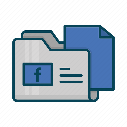 Directory, document, facebook, files, folder, social icon - Download on Iconfinder