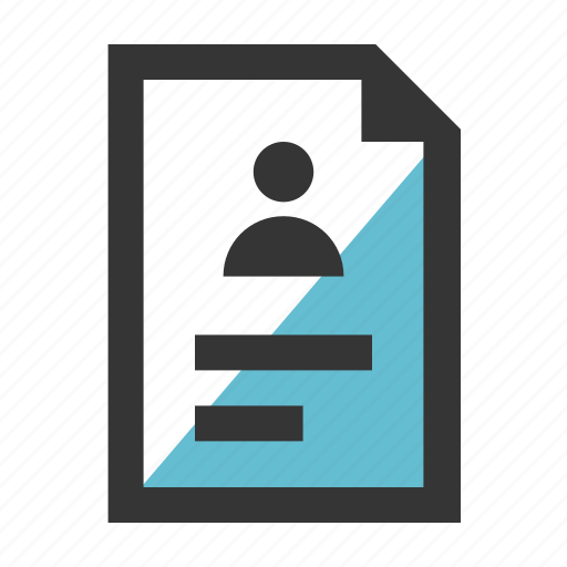 Business, cv, finance, identity, resume icon - Download on Iconfinder