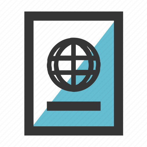 Book, holiday, identity, passport, travel, vacation icon - Download on Iconfinder
