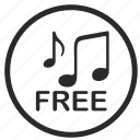 free, freedom, music, musical, mute, audio, communication, play