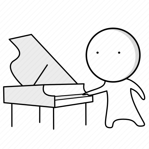 Piano, musical, audio, song, music, multimedia, speaker icon - Download on Iconfinder