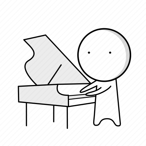 Piano, musical, song, audio, piano keyboard, play, music icon - Download on Iconfinder