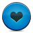 blue, heart