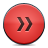 Fastforward, red icon - Free download on Iconfinder