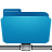 folder, remote, blue