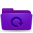folder, violet, backup