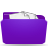 Folder, violet, stuffed icon - Free download on Iconfinder
