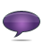 speech, bubble, violet