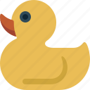duck, toy, yellow