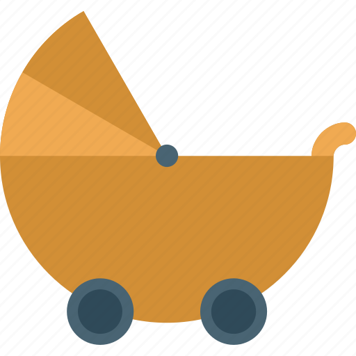 Stroller, baby, newborn, infant, child, children icon - Download on Iconfinder