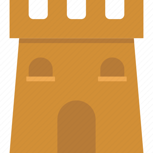 Castle, building, tower, fortress icon - Download on Iconfinder