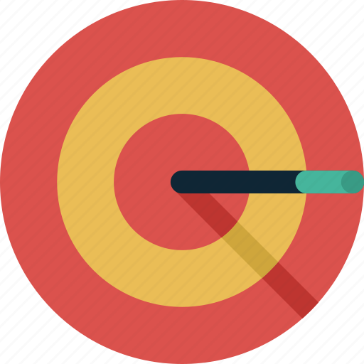 Bullseye, arrow, goal, target icon - Download on Iconfinder