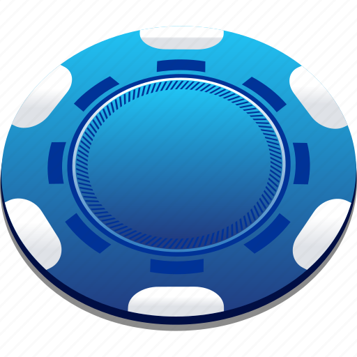 Blue, casino, chips, playing, poker icon - Download on Iconfinder