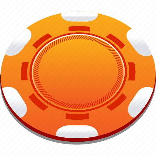 Casino, chips, orange, playing, poker icon - Download on Iconfinder