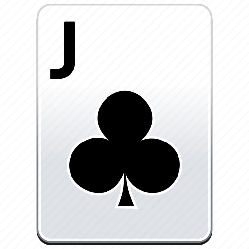 Card, casino, clubs, deck, j, jack, poker icon - Download on Iconfinder