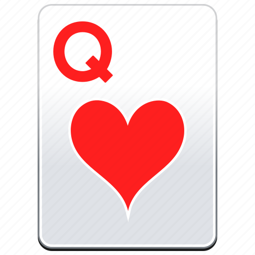 Card, casino, hearts, poker, q, queen icon - Download on Iconfinder