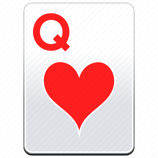 Card, casino, hearts, poker, q, queen icon - Download on Iconfinder