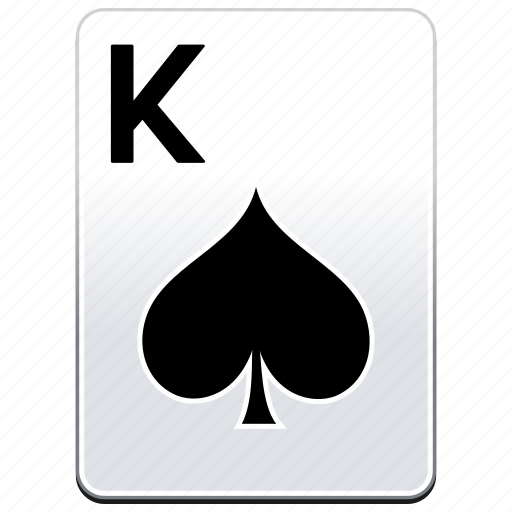 Card, casino, k, king, poker, spades icon - Download on Iconfinder