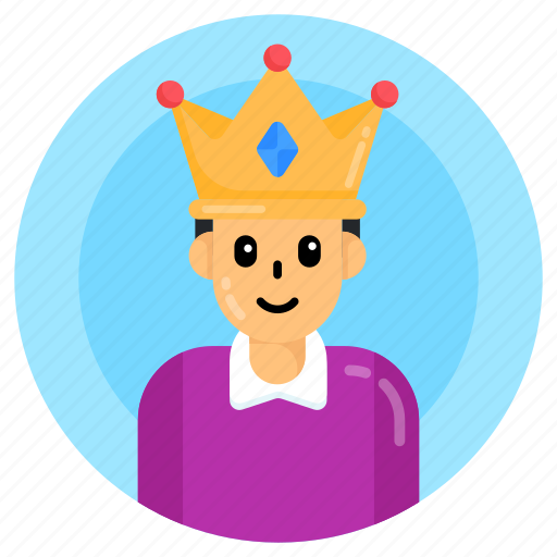 Quality customer, premium customer, loyalty customer, king customer, crown person icon - Download on Iconfinder