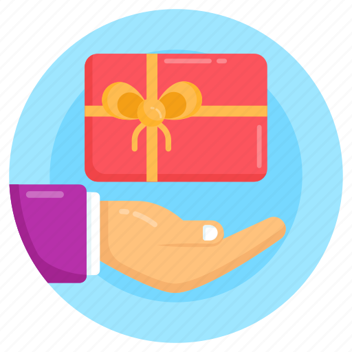 Gift, offer, gift card, gift certificate, surprise icon - Download on Iconfinder