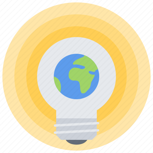 Bulb, creative, earth, global, idea, mass, planet icon - Download on Iconfinder