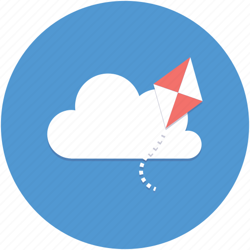 Cloud, creative, flying, idea, inspiration, kite icon - Download on Iconfinder
