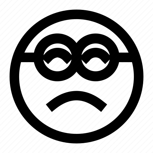 Emoji, emoticon, face, minion, sad icon - Download on Iconfinder