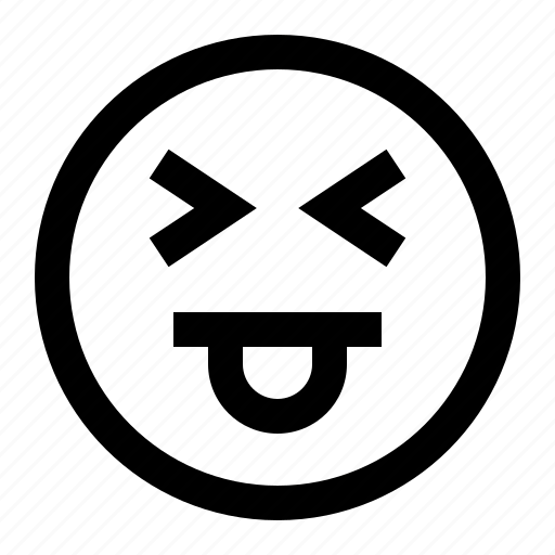 Emoji, emoticon, face, squinting icon - Download on Iconfinder