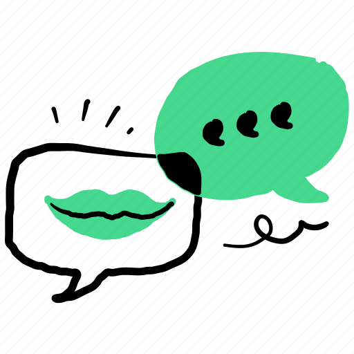 Communication, chat, messages, messaging, message, conversation, voice illustration - Download on Iconfinder