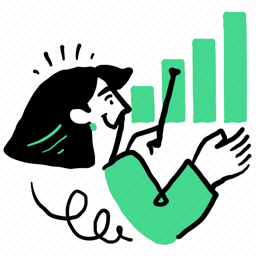 Business, finance, banking, bank, money, graph, chart illustration - Download on Iconfinder