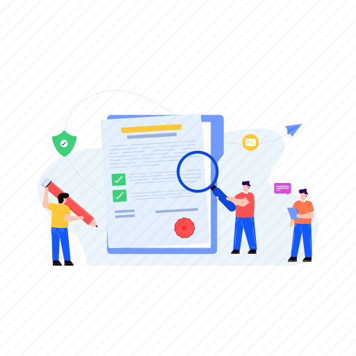 Agreement, user deal, terms and conditions, user contract, user agreement illustration - Download on Iconfinder