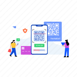 qr payment, barcode payment, mobile payment, qr scanning, online payment 