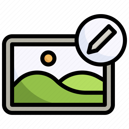 Edit, image, picture, landscape, file icon - Download on Iconfinder