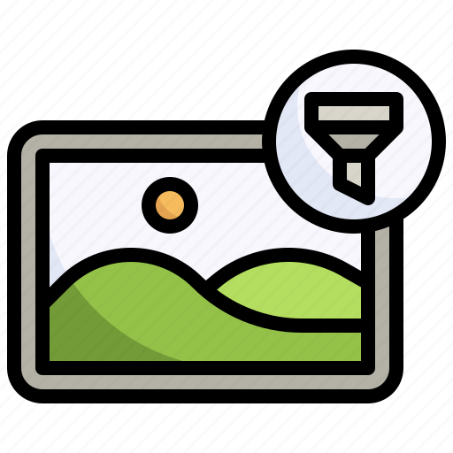 Filter, image, picture, landscape, file icon - Download on Iconfinder