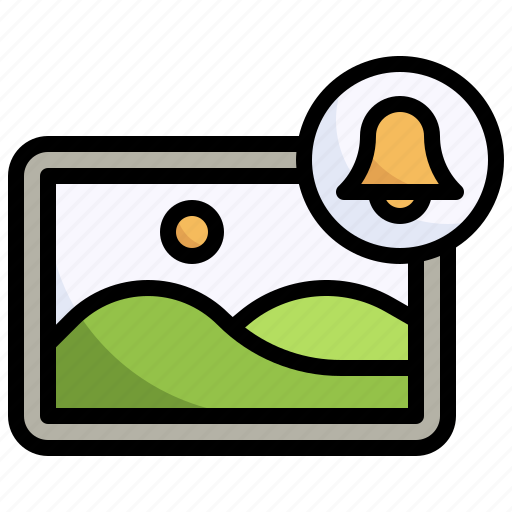 Notification, image, picture, landscape, file icon - Download on Iconfinder