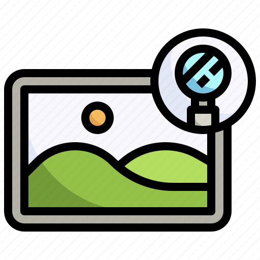 Search, zoom, magnifying, glass, image, loupe icon - Download on Iconfinder