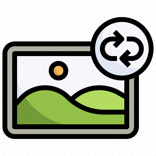 Transfer, image, picture, landscape, file icon - Download on Iconfinder