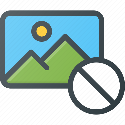 Disable, image, photo, photography, picture icon - Download on Iconfinder