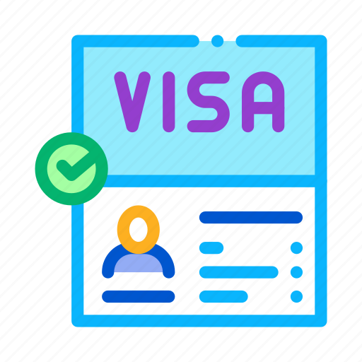 Baggage, confirmation, document, immigration, passport, refugee, visa icon - Download on Iconfinder