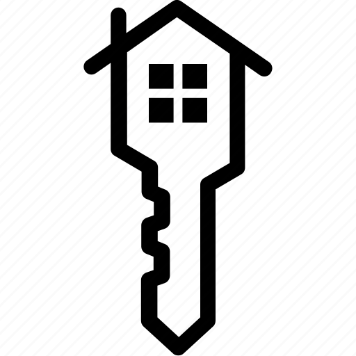 For sale, home, house, key, real state icon - Download on Iconfinder