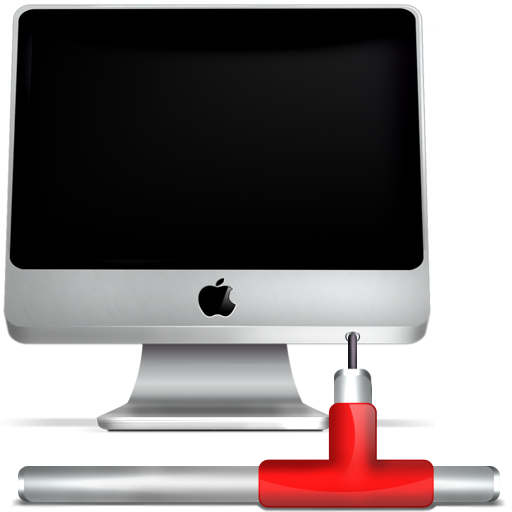 Apple, computer, imac, monitor, network, screen icon - Free download