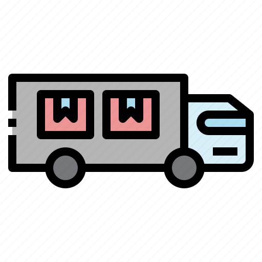 Logistics, box, delivery, product, shipping, truck icon - Download on Iconfinder