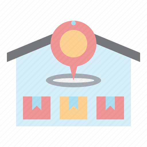 Warehouse, stock, storage, location, storehouse icon - Download on Iconfinder