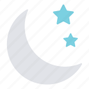 dream, moon, night, sky, sleep, star